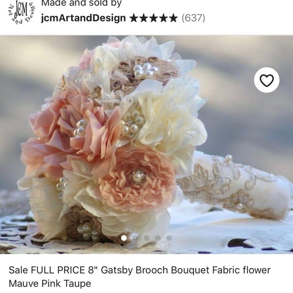 Other - Gatsby Brooch Bouquet